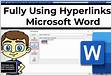 Custom hyperlinks in Windows 10